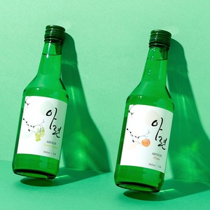 บริษัทโซวัน โซจู อาเรียน เหล้าผลไม้เกาหลี 360 มล. ขวดสีเขียว กรองด้วยถ่านไม้ไผ่ รสชาติกลมกล่อม - Product Image 2