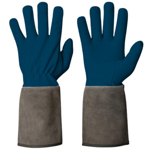 Gants de sécurité en cuir pleine fleur de vachette de qualité supérieure, lisses, robustes, pour la lutte contre les incendies, le soudage TIG, la construction, certifiés CE - Product Image 3