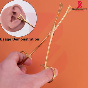 Pinzas de Alta Calidad para Perforaciones Corporales en Oreja, Nariz y Labio, Duraderas, Resistentes, Personalizadas, Reutilizables, Herramientas Quirúrgicas para Perforaciones - Product Image 3