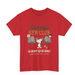T-shirt pour homme Gym Club, manches courtes, imprimé cartoon, coton, col rond, coupe classique, respirant, écologique, t-shirts décontractés pour homme - Product Image 6