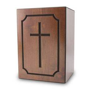 Urna Funeraria de Madera de Primera Calidad, Recipiente para Cenizas Conmemorativas, Elaborada con Detalles de Madera Dura y una Presencia Exterior Elegante - Product Image 3
