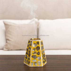 ROYAL ARTISANS 2-in-1 Resin <b>Bakhoor</b> Burner Eco-Friendly Arabic <b>Oud</b> Incense Holder with Charcoal for Home Fragrance - Product Image 5