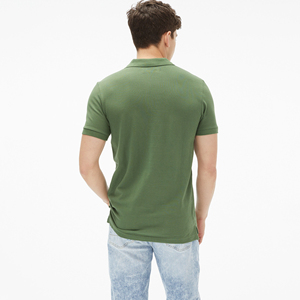 Polo décontracté pour homme en gros, manches courtes, respirant, 100 % polyester et coton de haute qualité - Product Image 5