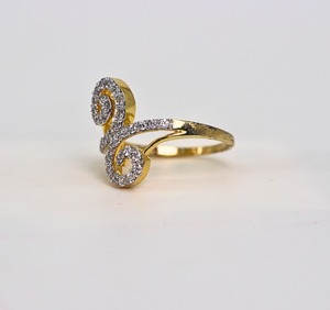 Anillo de Oro Amarillo Sólido de 14K con Diamante Cultivado en Laboratorio de 1 Quilate, Corte Redondo, Pulido Brillante, Anillo de Boda para Mujer, Color D a G, Claridad IF SI2 - Product Image 3