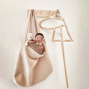 Juguetes para niños de alta calidad precio barato ratán natural hobby caballo palo niños ponis cabeza palos - Product Image 5