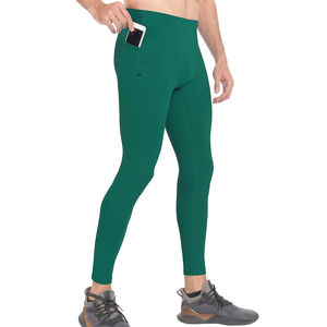 Leggings de compression pour hommes, vêtements de sport pour la course à pied, le yoga et la gym, respirants, prix bas - Product Image 6