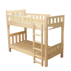 Lit superposé pour enfants, très demandé, avec escalier, en matériaux naturels écologiques, pour la maison, prix de gros - Product Image 1