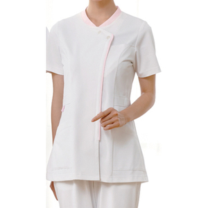 NEW Design Custom Logo Signature <b>Scrubs</b> Unisex Contemporary Fit V Neck <b>Tops</b> Soft Brushed Dobby Cotton Eco-Friendly Hospital - Product Image 3