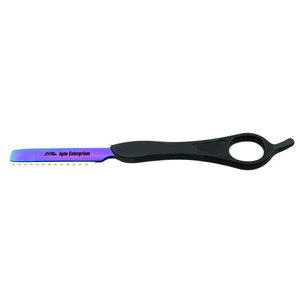 Rasoir pour la réduction de la densité des cheveux avec lame remplaçable, outil de coiffure avec guide de sécurité, outil de coupe de précision professionnel pour les coiffeurs professionnels - Product Image 2