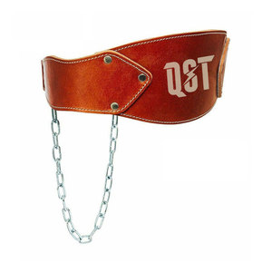Ceintures de musculation en cuir de vachette très résistantes pour l'entraînement de musculation, tractions avec chaîne et soutien dorsal – Vente chaude - Product Image 3