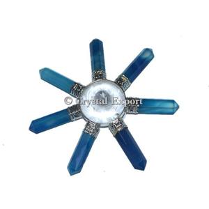 Garganta Chakra Orgone Energy Generator Piedra preciosa tallada a mano Proveedor Premium Orgone Energy Device - Product Image 6