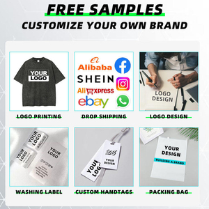 T-shirt unisexe surdimensionné en coton 100% lourd, délavé à l'acide, avec logo personnalisé, imprimé graphique, vente en gros - Product Image 6