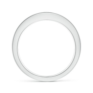 Anillo de media eternidad de oro de 14k con rubí natural de corte cuadrado y diamantes, engaste de canal, joyería fina hecha a mano, personalizado, venta al por mayor - Product Image 2