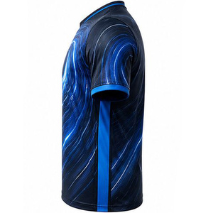 เสื้อฟุตบอลด้านหน้าแบบปรับแต่งได้ปี 2026 พิมพ์ลายชื่อและหมายเลขด้วยเทคนิค Sublimation คุณภาพสูง ระบายอากาศได้ดี เป็นมิตรกับสิ่งแวดล้อม แห้งเร็ว แขนสั้น - Product Image 4