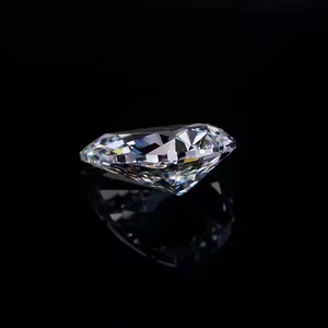 Exclusive Pear Cut VVS1 Clarity E Color <b>Iced</b> <b>Out</b> Moissanite Diamond Statement Pendant Custom Jewelry <b>Chain</b> Pendant - Product Image 5