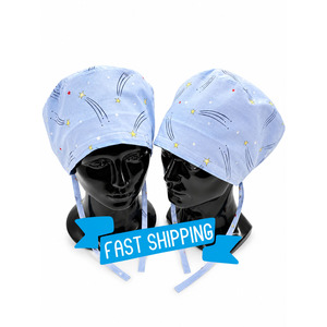 Gorro Quirúrgico para Mujeres con Cabello Largo, Gorro Dental, Gorro Quirúrgico, Gorro Médico, Gorro para Cola de Caballo, Gorro de Dentista para Enfermera - Product Image 2
