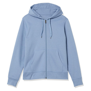 Sudadera con capucha de punto grueso de alta calidad para hombre, con cremallera completa, logotipo personalizado, para invierno - Venta al por mayor OEM - Product Image 1