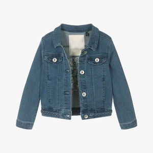 OEM Customization Top Class Boys Denim <b>Jacket</b> Fashion Printing Children Cool Jean <b>Jackets</b> for Toddler Kids - Product Image 1