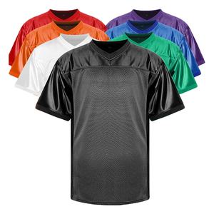 Maillot de football américain vintage personnalisé 7V7 unisexe, surdimensionné, en maille respirante, à séchage rapide, graphique, streetwear sportif - Product Image 1