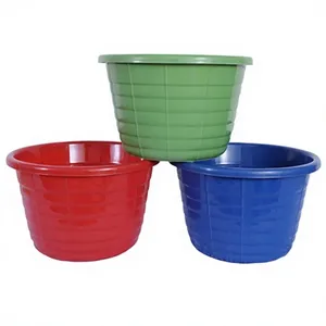 Contenedor de Almacenamiento Transparente de Plástico PP de 30L, 35L, 40L, Ecológico, Duradero, Fácil de Verificar, Multiusos, con Tapa, Marca Export India - Product Image 2