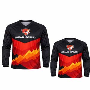 Jersey de Ciclismo de Montaña Más Vendido en Línea / Jersey de Ciclismo de Montaña de Alta Calidad con Logotipo Bordado Personalizado - Product Image 3