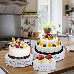 Soporte de Lujo para Pasteles y Postres para Ocasiones Especiales, Ideal para Pasteles de Boda y Exhibición en Mesas de Fiesta - Product Image 4