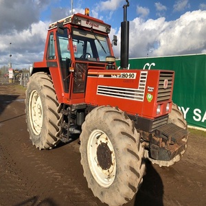 Tracteur Fiat d'occasion 180-90 100 CV 4x4 6 Cylindres Moteur Turbo Boîte de vitesses FPT Pompe Haute Productivité Durabilité Agriculture Verger Vente - Product Image 2