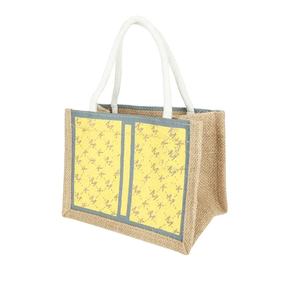Sac en jute robuste avec deux poignées ouvertes pour une utilisation réutilisable et durable, unisexe, acheter directement auprès du fournisseur au prix d'usine - Product Image 1