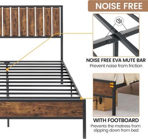 Natural Wood <b>Bed</b> <b>Frame</b> | Contemporary Hotel Furniture | OEM Available - Product Image 4