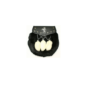 Cartera de Esporanas Escocesas de Diseño Personalizado, Esporanas de Piel de Conejo Semiformales, Nuevo Accesorio para Instrumentos Musicales en Venta - Product Image 3