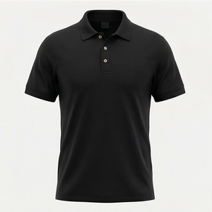 Vente en gros de polos pour hommes sur mesure avec logo imprimé, nouveau design, couleur unie, tissu tricoté, fabriqué au Pakistan - Product Image 1