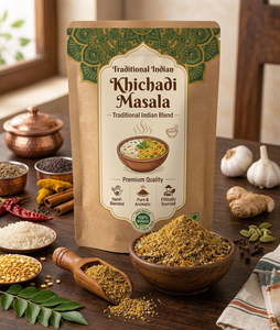 Poudre de masala aromatique séchée mélangée de qualité supérieure pour Khichadi, assaisonnement indien classique pour plats de riz et de lentilles, cuisine traditionnelle - Product Image 3