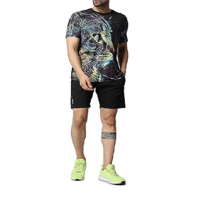 T-shirt de sublimation haute qualité, coupe ajustée, unisexe, design imprimé personnalisé, respirant, écologique, anti-boulochage, séchage rapide, manches courtes - Product Image 5