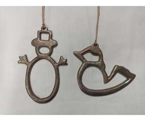 Adorno Navideño de Árbol de Navidad Dorado Mini Personalizado de Alta Calidad para Colgar en el Hogar y Hoteles al Mejor Precio - Product Image 3