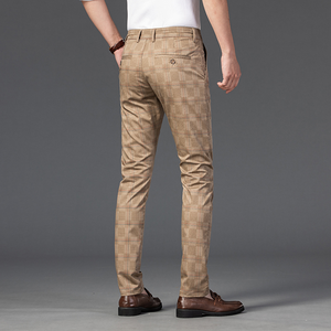 Pantalon de bureau pour homme en polyester/rayonne, faible MOQ, léger, nouveau style, matière de qualité supérieure, fermeture éclair. - Product Image 2