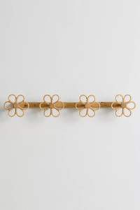 Última Colección de Ganchos de Latón de Gran Tamaño, Acabado Dorado Pulido, Diseño Artesanal, Ecológicos y Duraderos, Organizadores de Llaves para Pared - Product Image 2