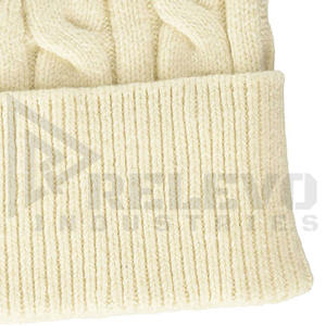 Custom Logo Knit Beanie Hat Soft Warm Stretch <b>Winter</b> <b>Cap</b> Unisex Comfortable Breathable Everyday Casual Wear Outdoor Use - Product Image 4