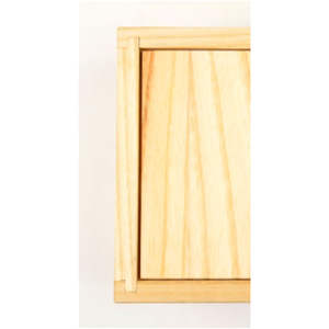 Bol de rangement pour laine en bois d'acacia de qualité supérieure - Support antidérapant en bois naturel avec trous sculptés - Organisateur de tricot écologique - Product Image 5