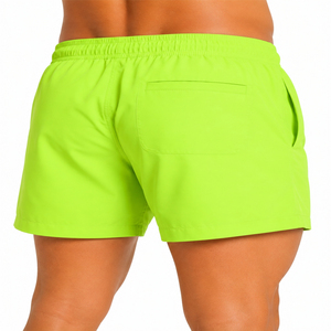 Shorts de bain décontractés personnalisés pour hommes, en coton et polyester, pour la plage, la gym et le fitness, avec service OEM – Nouvelle collection été - Product Image 6