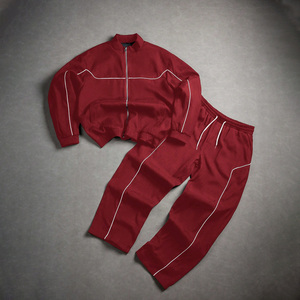 Conjunto deportivo cortavientos para hombre al por mayor para minoristas deportivos con logotipo personalizado y soporte de bajo MOQ - Product Image 5