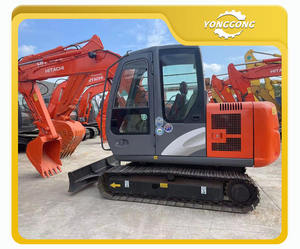 Используемый мини <span class=keywords><strong>HITACHI</strong></span> ZX60, оригинал из Японии, сертификация Epa, бесперебойная работа, 6 тонн, на складе, для продажи с бульдозером - Product Image 2