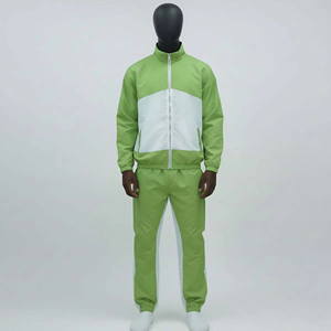 Survêtement pour homme, coupe-vent, vêtements de sport actifs, veste et pantalon, ensemble jogging deux pièces, poches, vêtements décontractés - Product Image 4