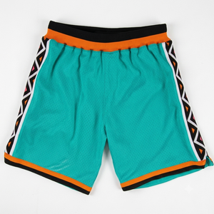 Manufacturer Custom logo High Quality Polyester Sublimation Printed Basketball 5 Inch Inseam Double <b>Layer</b> Men Custom Mesh Shorts - Product Image 1