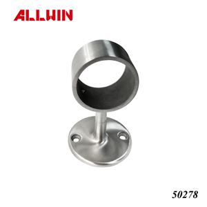 Support de balustrade en acier inoxydable de style moderne pour hôtels, utilisation pour balustrades et rampes, avec support de poteau central et de marche. - Product Image 5