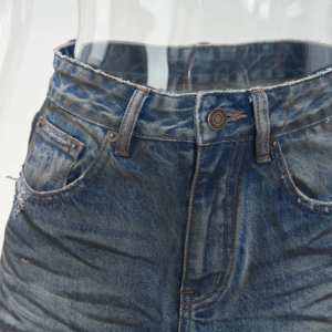 Nueva llegada, pantalones vaqueros holgados personalizados a buen precio para mujer, estilo streetwear, pantalones de mezclilla estilo flare, pantalones oversize para mujer - Product Image 5