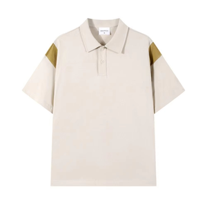 Camisas de Manga Corta de Punto Antiarrugas al por Mayor para Hombre, Poliéster/Algodón, Estampado Personalizado, Logotipo Frontal, Bolsillo, Camisas Polo Casuales - Product Image 4