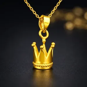 Collier pendentif couronne vintage en argent sterling 925, collier statement, cadeau fait main pour femme et homme, idéal pour fiançailles, mariage, fête - Product Image 5