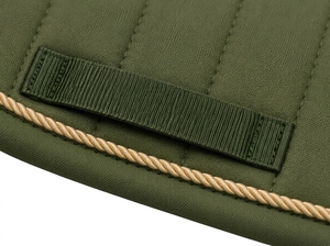 BRAND ZONE1995 Tapis de selle sans armature en coton satiné, personnalisé, classique, pour sports équestres, avec doublure en maille hautement matelassée, durable et confortable pour chevaux - Product Image 4