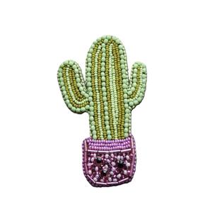 Custom Design Cotton Beaded Embroidery Handmade Garment <b>Patch</b> Trendy Seed Beads Embroidered Jacket <b>Patch</b> - Product Image 1