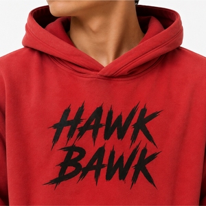 Sweat à capuche surdimensionné pour homme, style streetwear, coton lourd, style vintage classique, coupe ample. - Product Image 4
